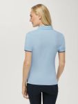 Tommy Hilfiger Anaheim Zip Polo Damen SWEET BLUE