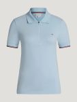 Tommy Hilfiger Anaheim Zip Polo Damen SWEET BLUE