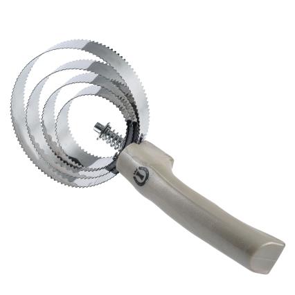 Imperial Riding Federstriegel in light olive metallic