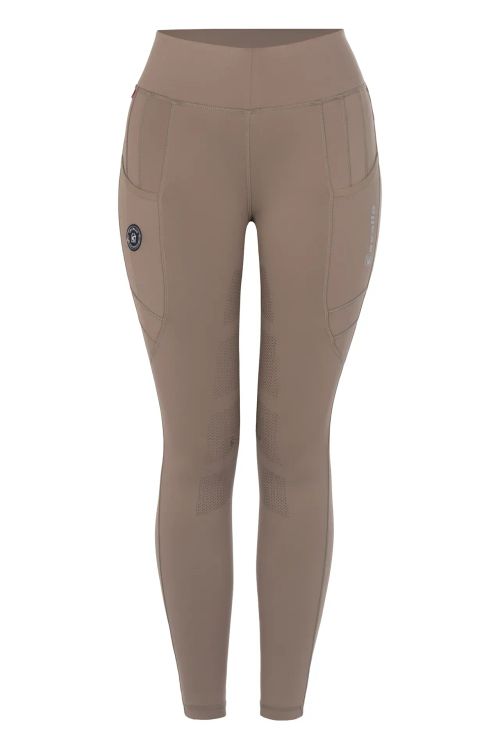 Cavallo Damen Reitleggings CAVALLIN GRIP RL in mocha latte