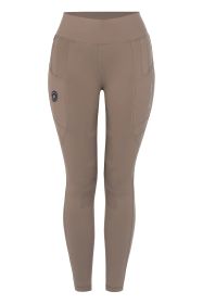 Cavallo Damen Reitleggings CAVALLIN GRIP RL in mocha latte