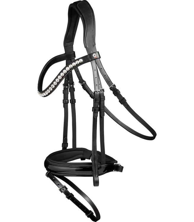 Waldhausen X-Line Trensenzaum Evermore schwarz /schwarz 