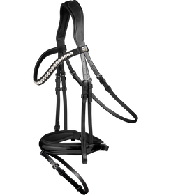 Waldhausen X-Line Trensenzaum Evermore schwarz /schwarz 