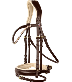 Waldhausen X-Line Trensenzaum Ivory braun