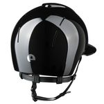 KEP Reithelm Nova Smart Polish in black mit Kinnriemen black