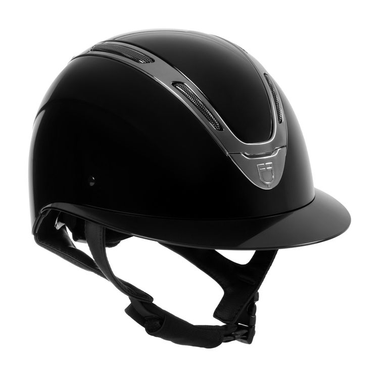 Equestro Reithelm Apocalypse Glossy black/Gunmetal