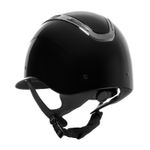 Equestro Reithelm Apocalypse Glossy black/Gunmetal