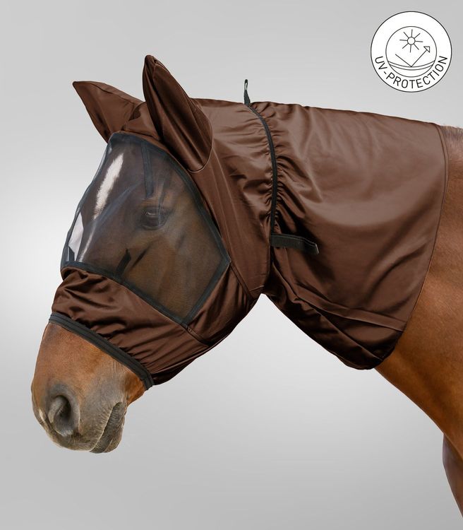 Waldhausen Ekzemer-Fliegenmaske in mocca