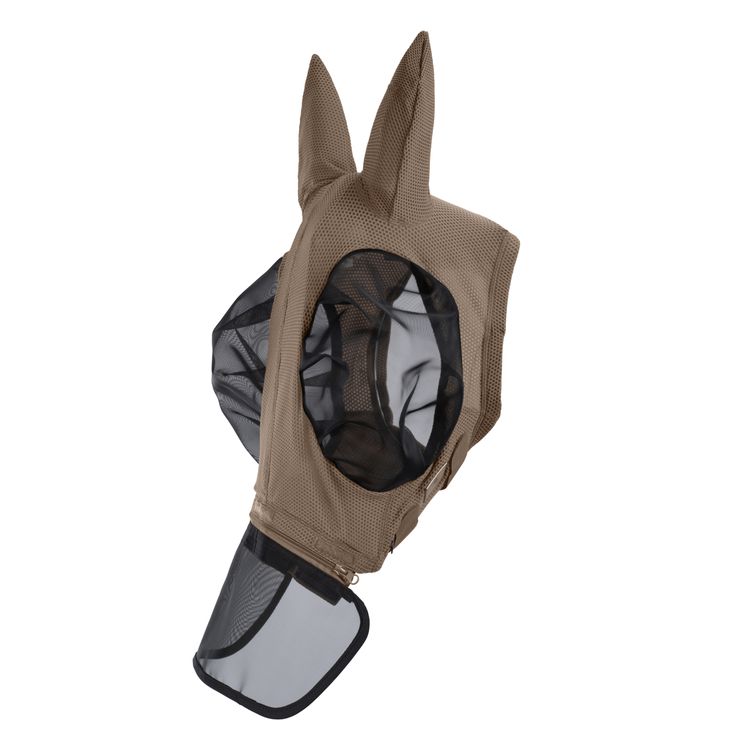 Eskadron Platinum Fliegenmaske DynAirMesh Pro Detach in smoky taupe