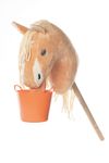 HKM Hobby Horse Futtereimer -Hobby Horsing- in altrosa