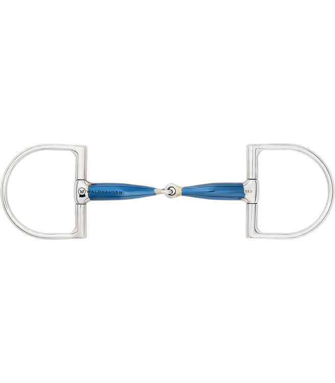 Waldhausen Sweet Iron D-Ring Gebiss, einfach gebrochen