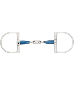 Waldhausen Sweet Iron D-Ring Gebiss, doppelt gebrochen 