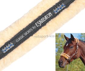 ESKADRON Lammfellhalfter Schiebeschnalle anthracite 