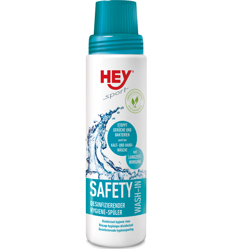 HEY SPORT® Safety Wash-In, Der sichere Hygienespüler - 250ml