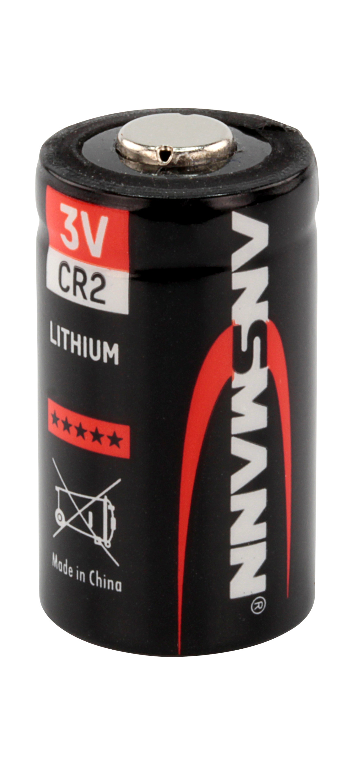 12x ANSMANN Lithium Batterie CR2 3V, DLCR2, CR17355, Photobatterie