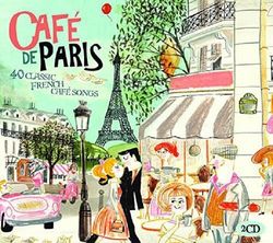 CAFE DE PARIS 2 CD NEW! EDITH PIAF/TINO ROSSI/CHARLES TRENET