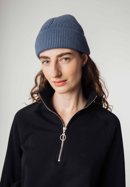 Unisex Short Rib Knit Beanie RAFI