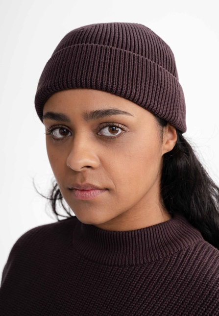 Unisex Short Rib Knit Beanie RAFI