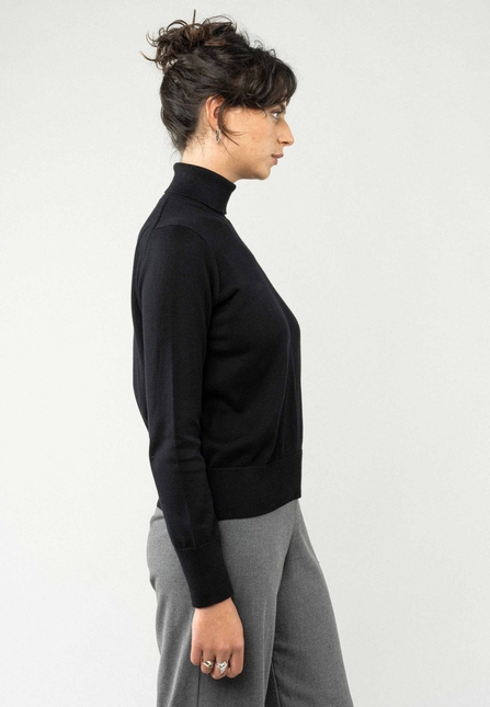 Feinstrick Rollkragenpullover MAYURA