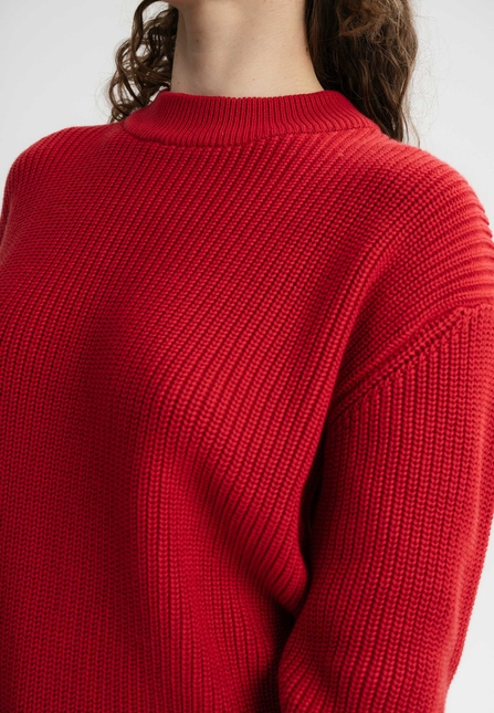 Women Rib Knit Jumper MANIKA