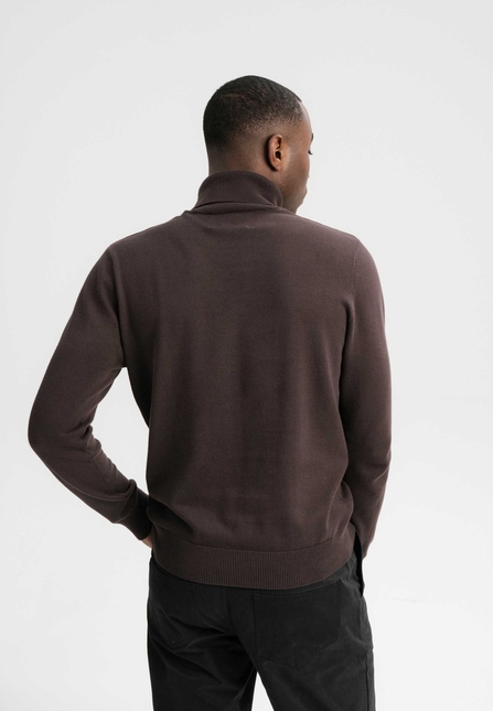 Men Fine-Knit Turtleneck Jumper KANJA