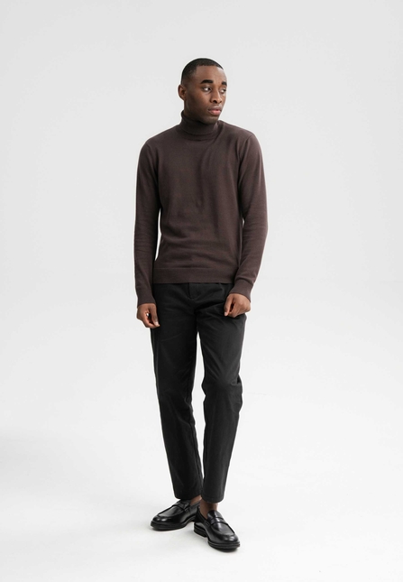 Men Fine-Knit Turtleneck Jumper KANJA