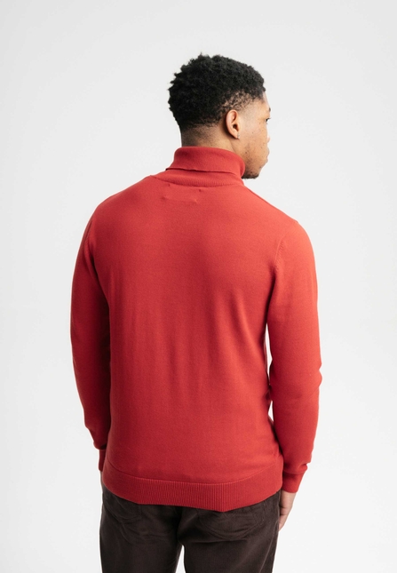 Men Fine-Knit Turtleneck Jumper KANJA