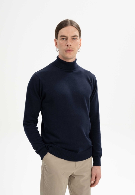 Feinstrick Rollkragenpullover KANJA