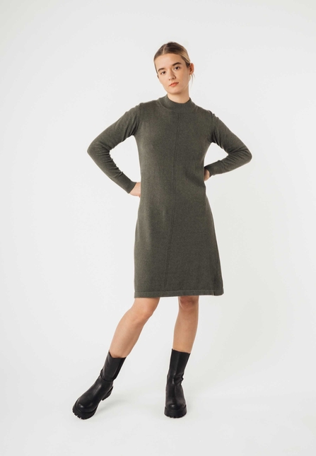 Basic Fine-Knit Dress HARLEEN