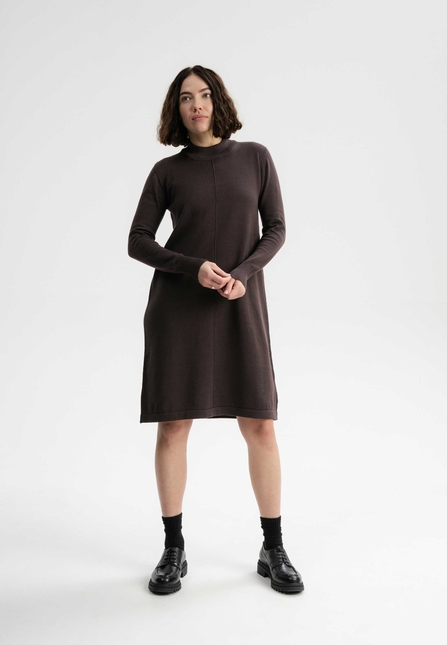 Women Basic Fine-Knit Dress HARLEEN