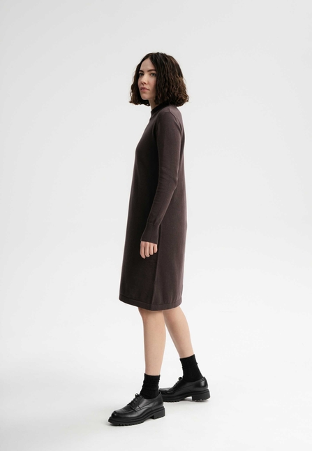 Women Basic Fine-Knit Dress HARLEEN