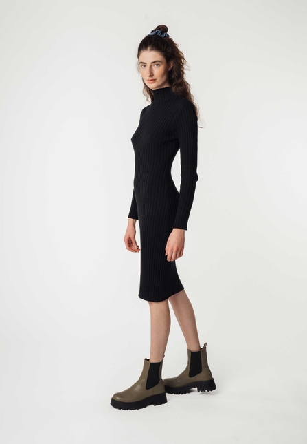 Women Tight Rib Knit Dress SHIVANI