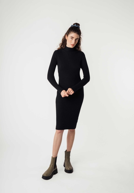 Tight Rib Knit Dress SHIVANI