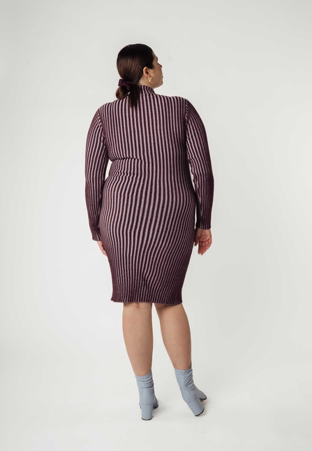 Tight Rib Knit Dress SHIVANI