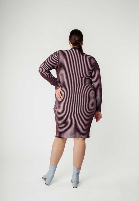 Tight Rib Knit Dress SHIVANI