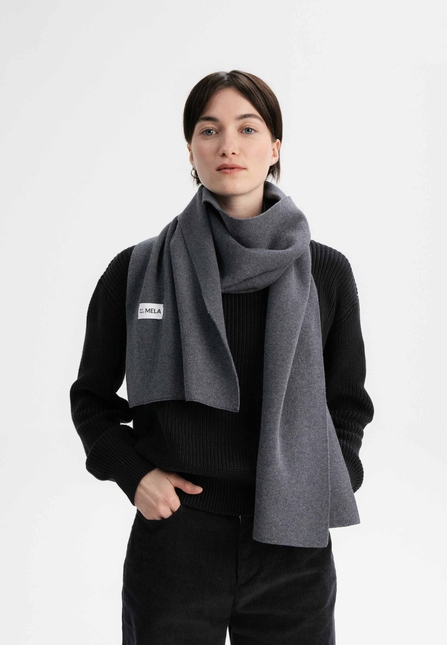 Unisex Jacquard Knit Scarf ASMEE