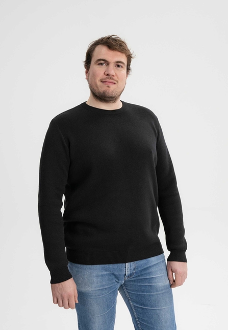 Men Jacquard Knit Jumper MANAV