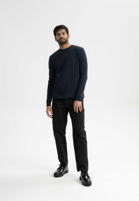 Men Jacquard Knit Jumper MANAV