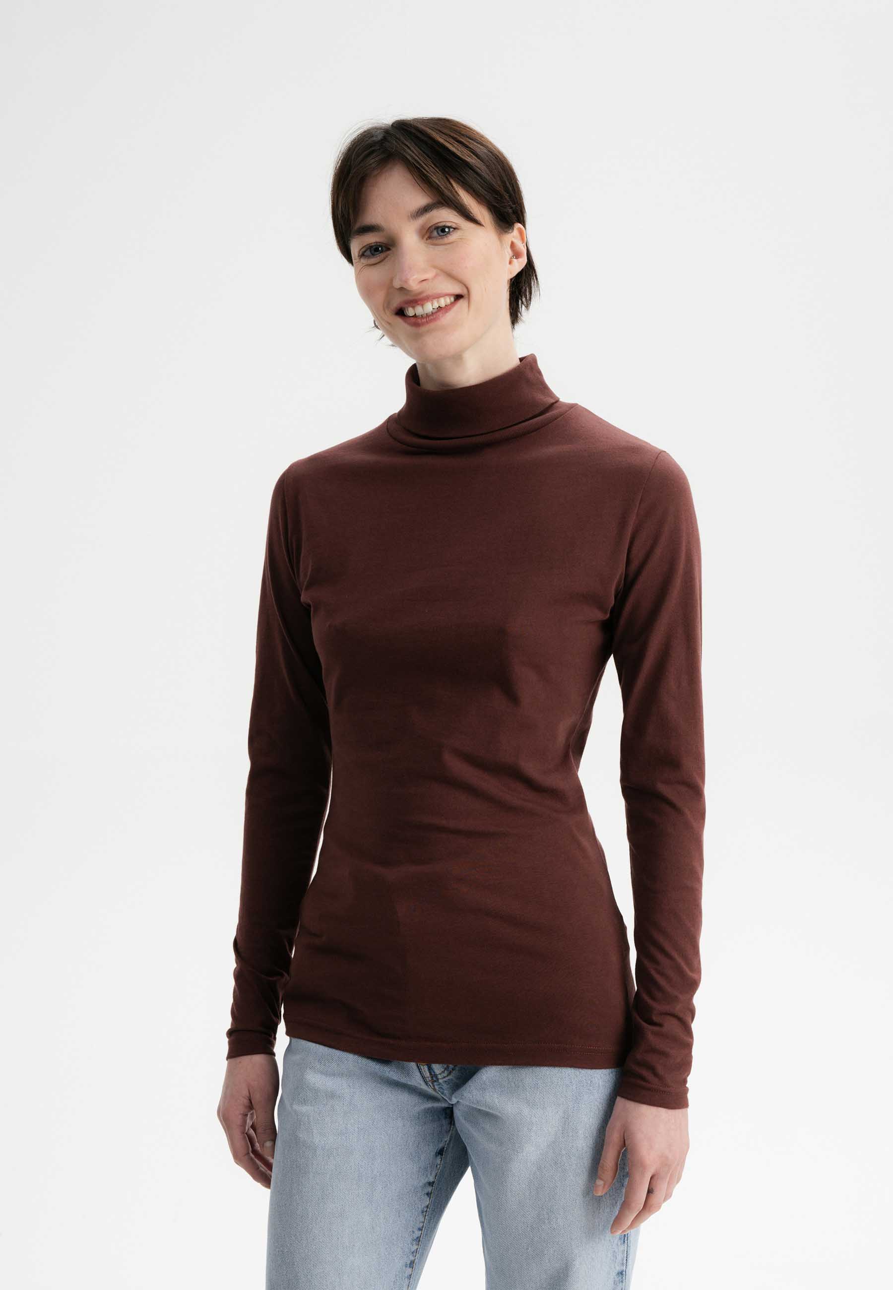 Damen Turtleneck Shirt ANCHAL