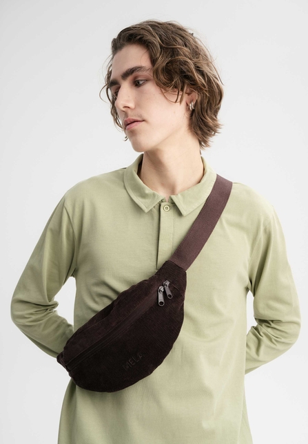 Unisex Corduroy Hip Bag BHAVIN