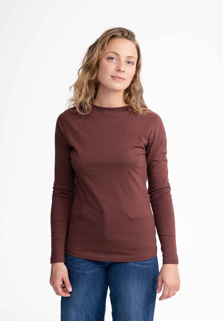 Melawear Damen Basic Langarmshirt DHIVYA