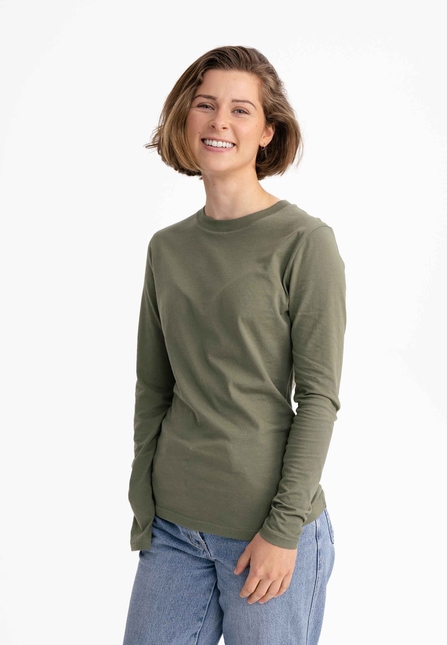 Damen Basic Langarmshirt DHIVYA