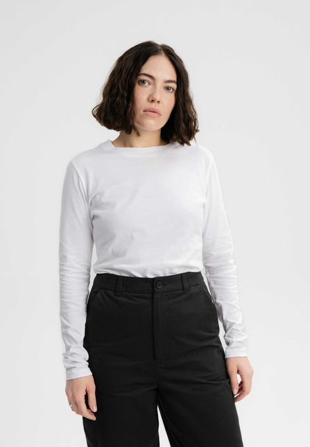 Damen Basic Langarmshirt DHIVYA