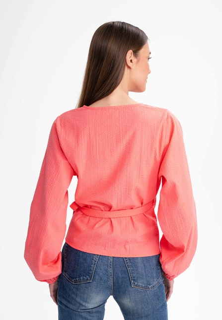 Women Wrap Blouse LILAM