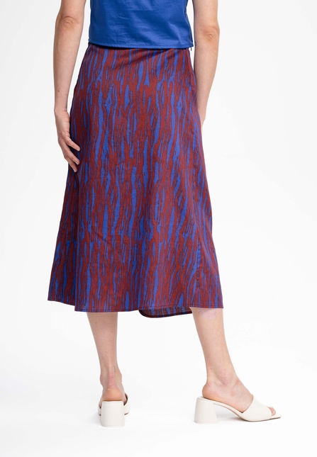 Women Wrap Midi Skirt RUCHIKA