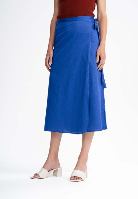 Women Wrap Midi Skirt RUCHIKA