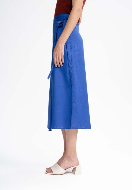 Women Wrap Midi Skirt RUCHIKA