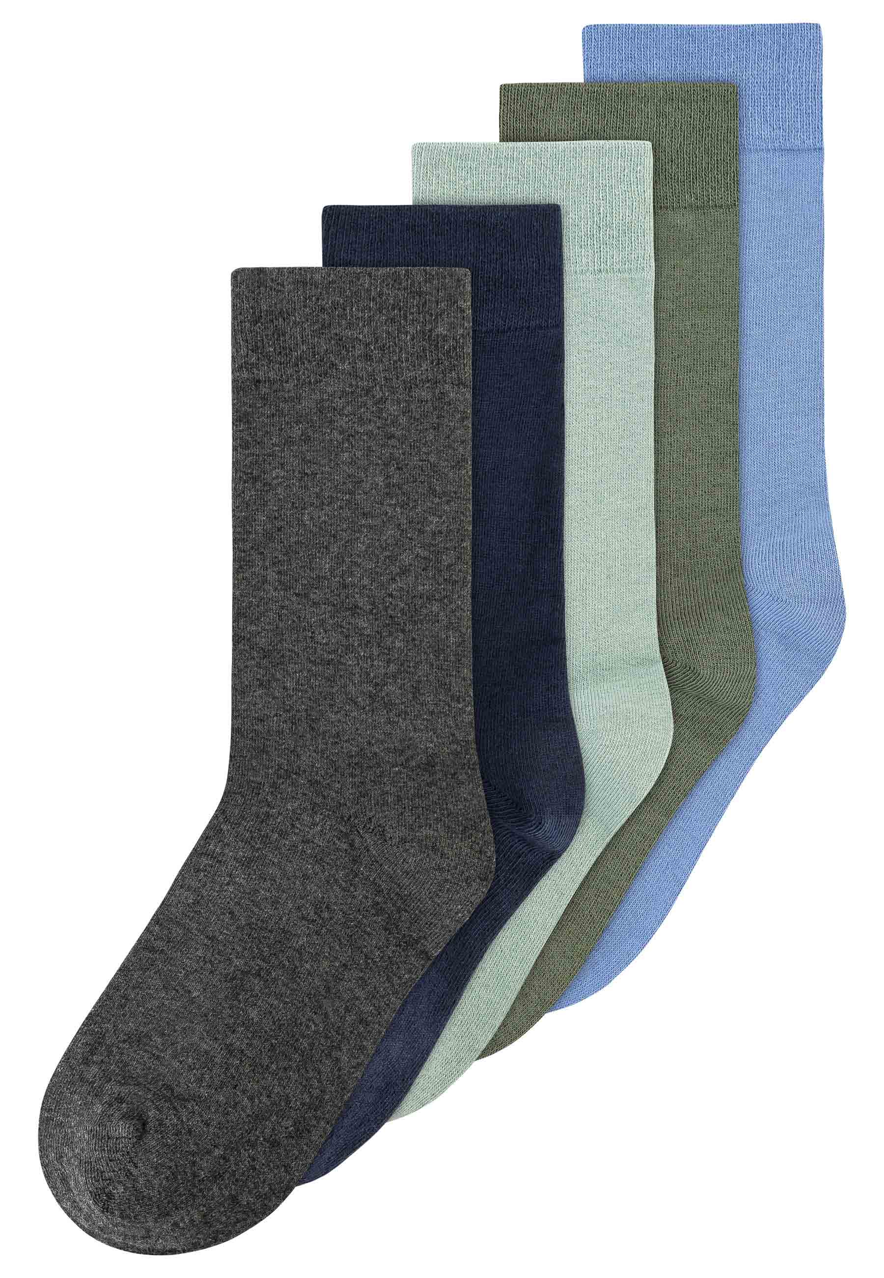 Socks 5 Pack Basic