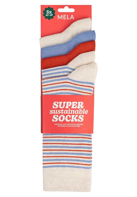 Socks 5 Pack Basic