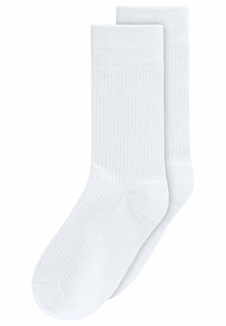 Gerippte Socken 2er Pack